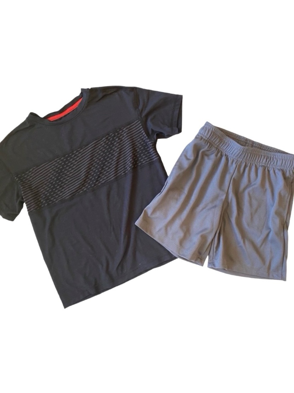 All in Motion Black Activewear Top and Shorts Size Youth S 6/7